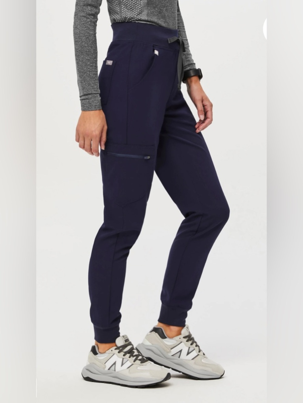 Women’s Figs Navy Zamora Jogger Scrub Pants Size Medium